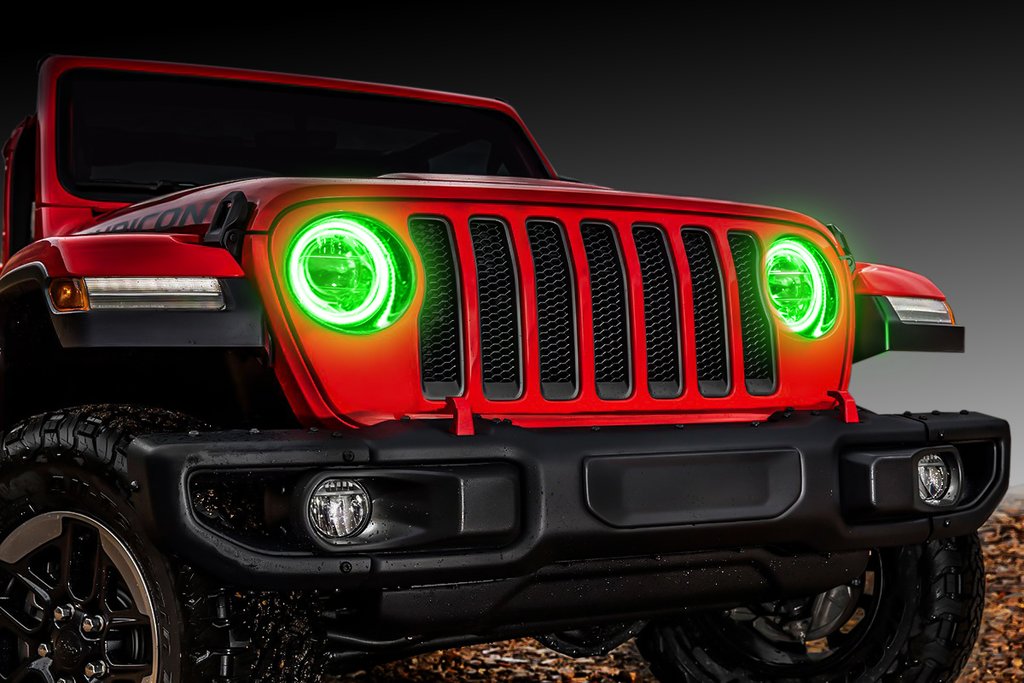 1214-004 - Jeep Wrangler JL 2018-2019 ORACLE LED Waterproof Halo Kit